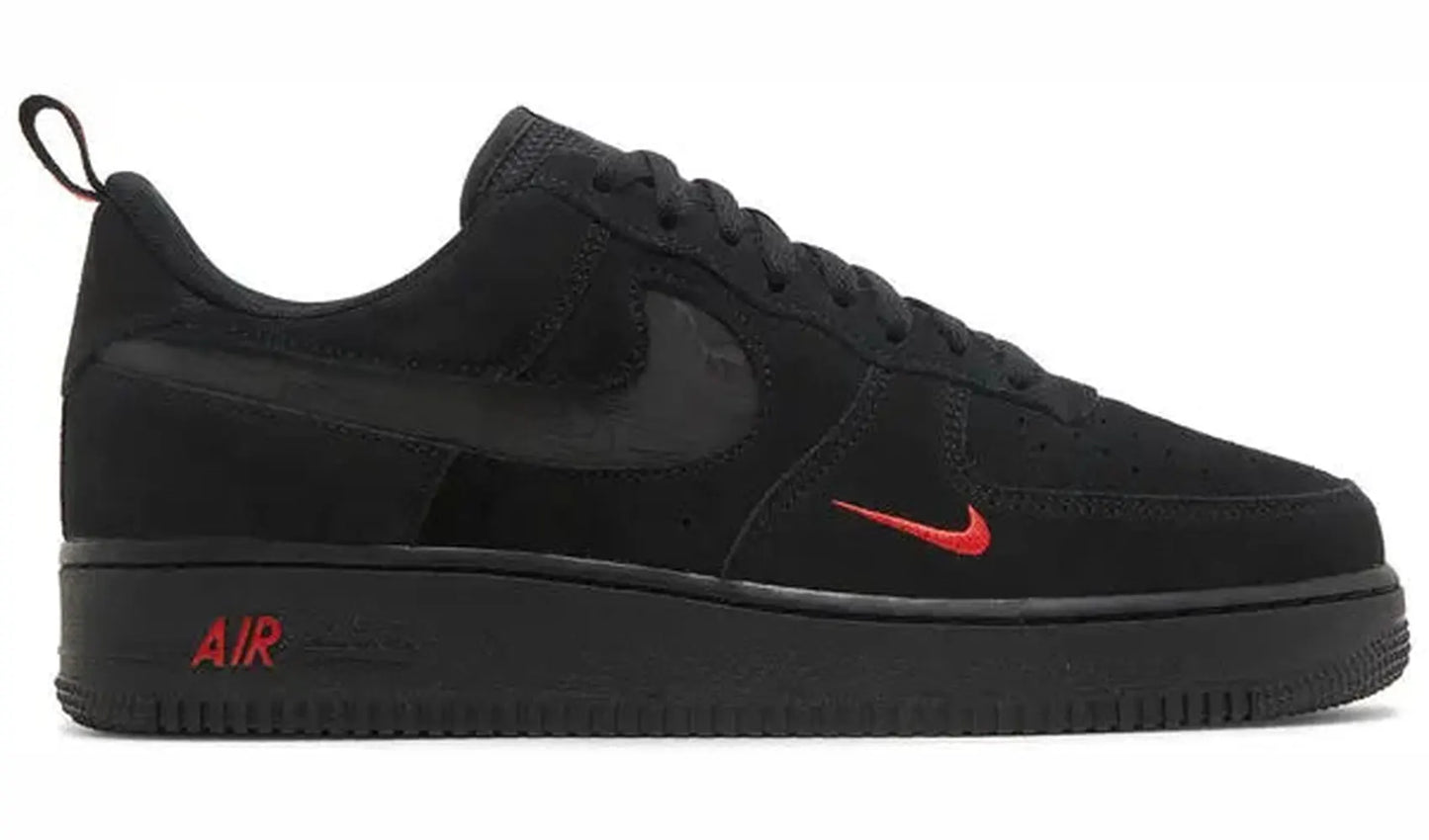 Air Force 1 Low Multi-Swoosh Black Crimson