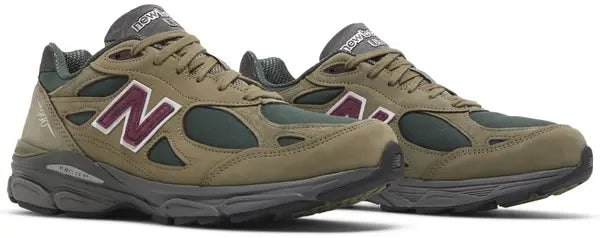 New Balance 990v3 MiUSA Teddy Santis Green Purple