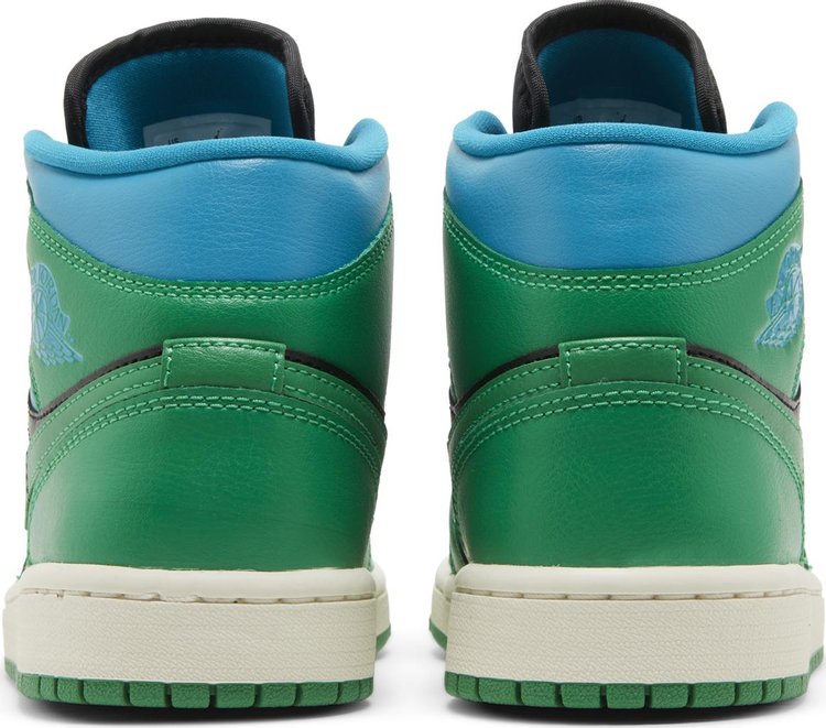 Jordan 1 Mid Lucky Green Aquatone (W)