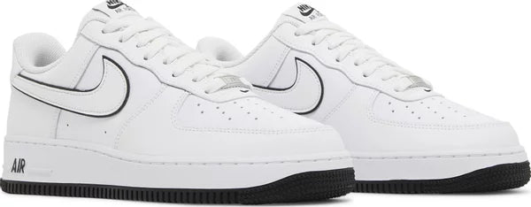 Nike Air Force 1 '07 Low White Black Outline Swoosh
