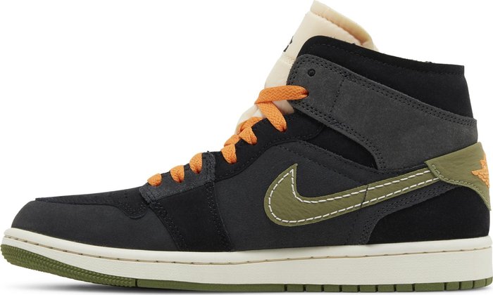 Jordan 1 Mid SE Craft Anthracite Light Olive