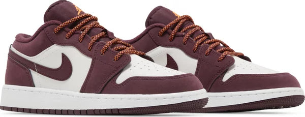 Jordan 1 Low Night Maroon (GS)