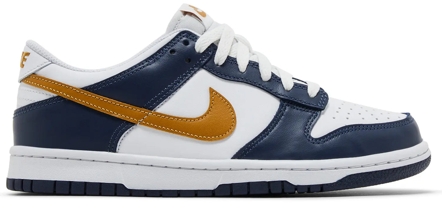 Nike Dunk Low Midnight Navy Wheat (GS)
