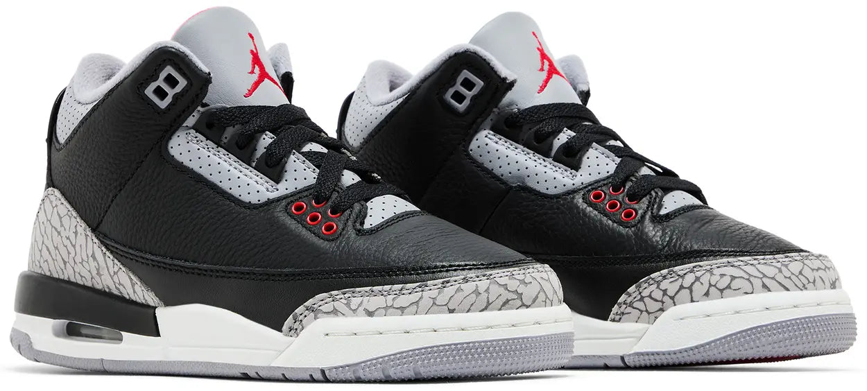Jordan 3 Retro Black Cement (2024)(GS)