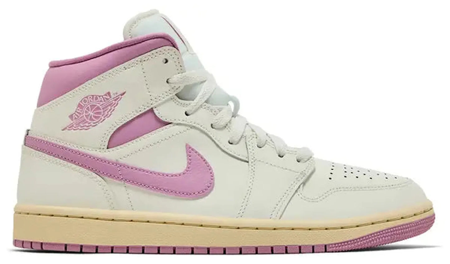 Jordan 1 Mid Sail Pink Coconut Milk (W)