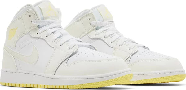 Jordan 1 Mid Sail Light Laser Orange (GS)