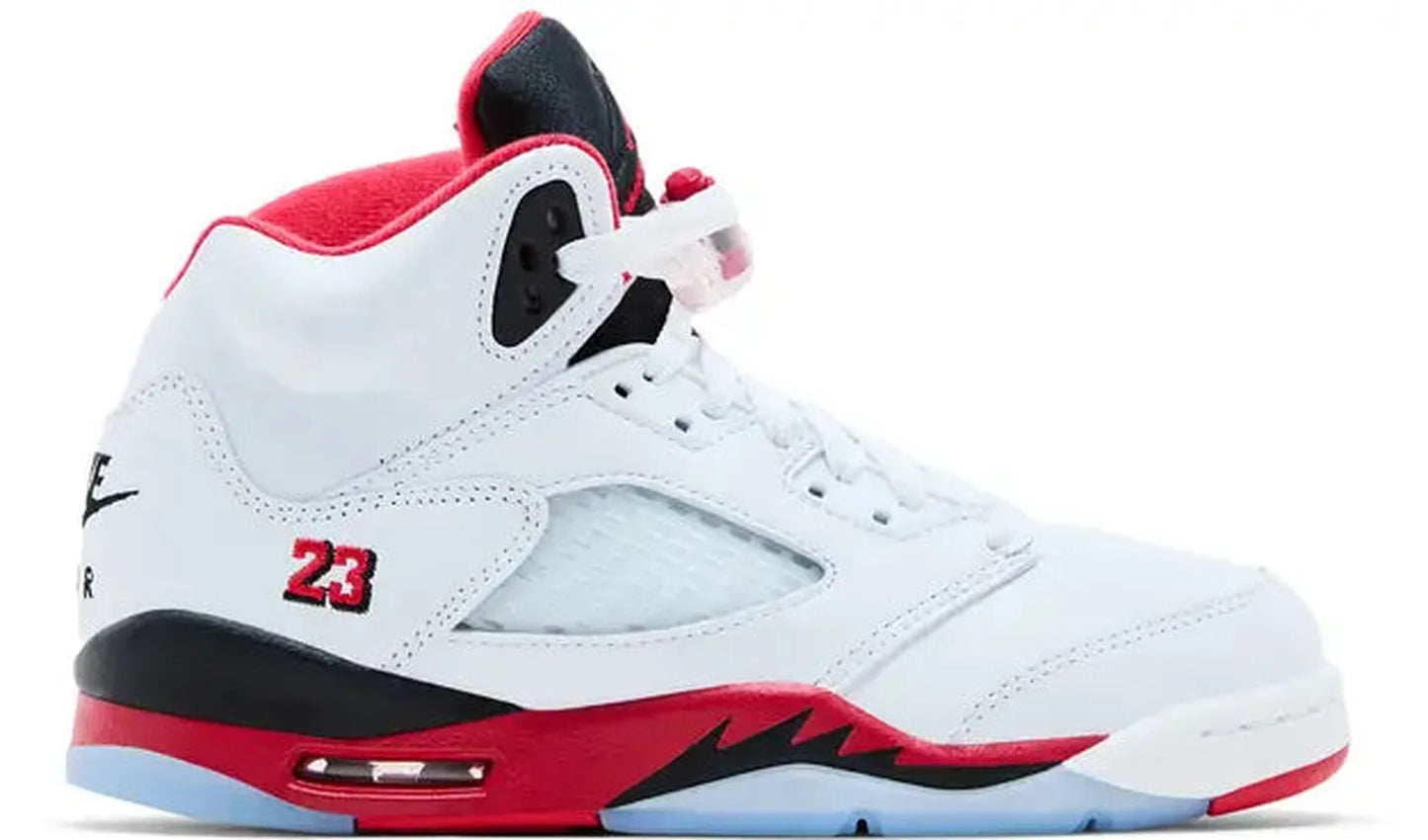 Jordan 5 Retro Fire Red Black Tongue (2025)(GS)