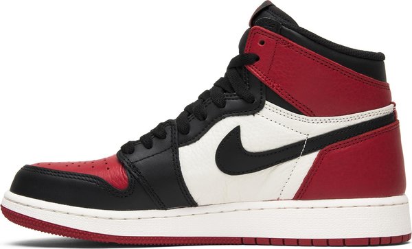 Jordan 1 Retro High OG Bred Toe (GS)