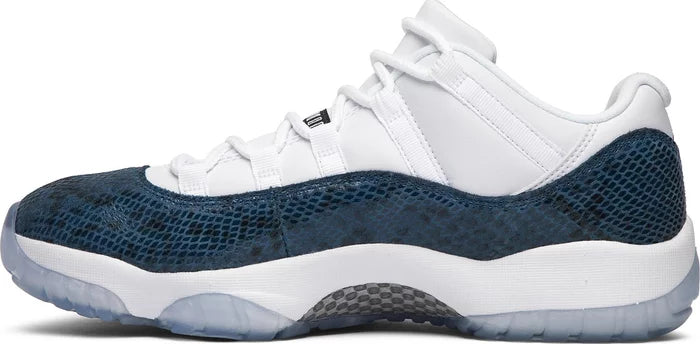Jordan 11 Low Snake Navy