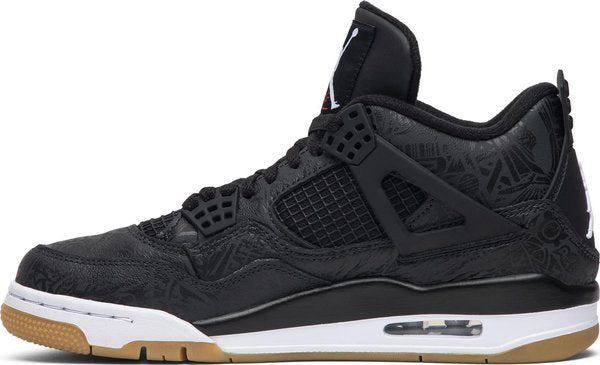Jordan 4 Retro Laser Black Gum