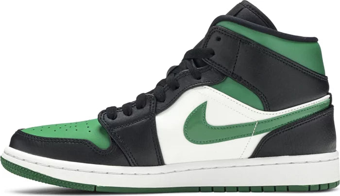 Jordan 1 Mid Green Toe