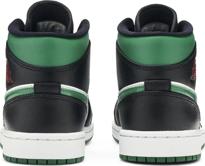 Jordan 1 Mid Green Toe