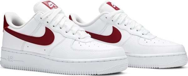 Nike Air Force 1 Low '07 White Noble Red(W)