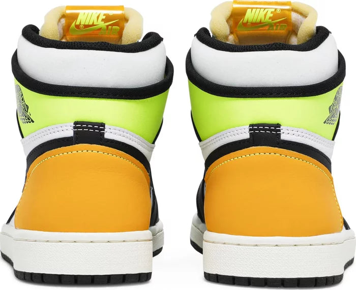 Jordan 1 High White Black Volt University Gold