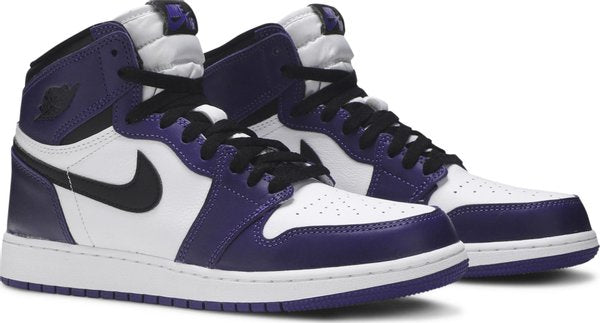 Jordan 1 Retro High Court Purple White (GS)