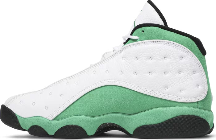 Jordan 13 White Lucky Green