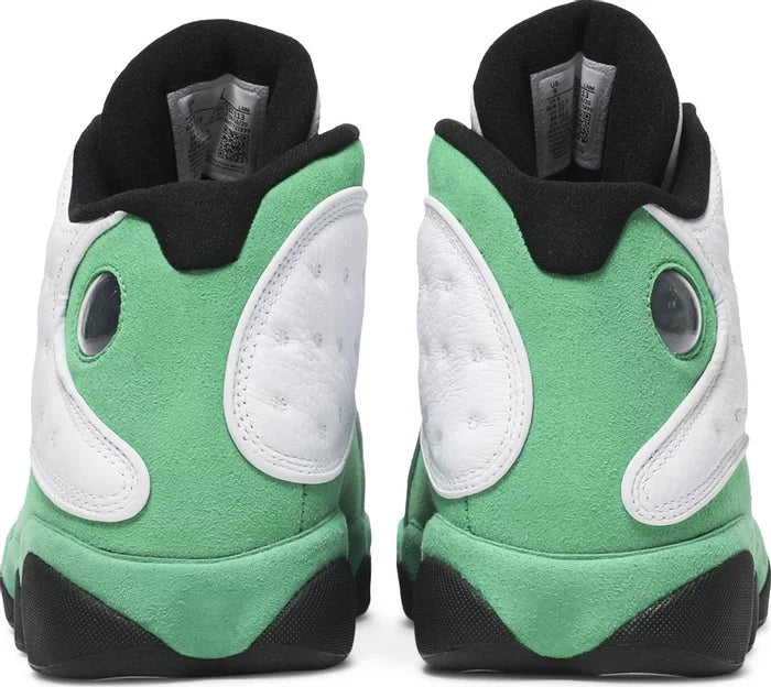Jordan 13 White Lucky Green