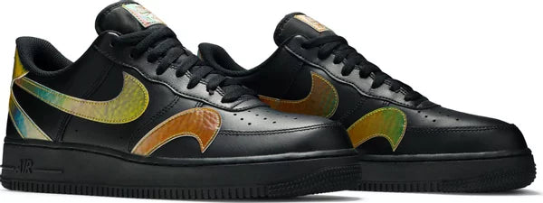 Nike Air Force 1 Low Misplaced Swooshes Black Multi