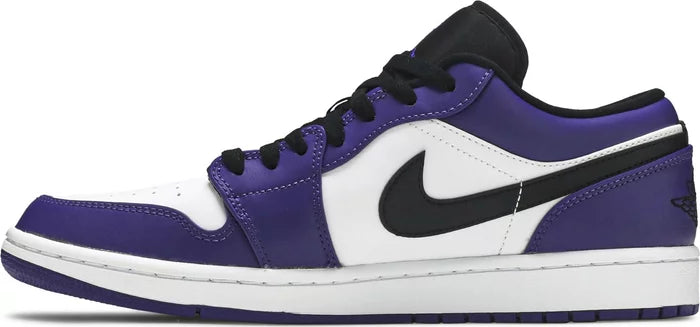 Jordan 1 Low Court Purple White