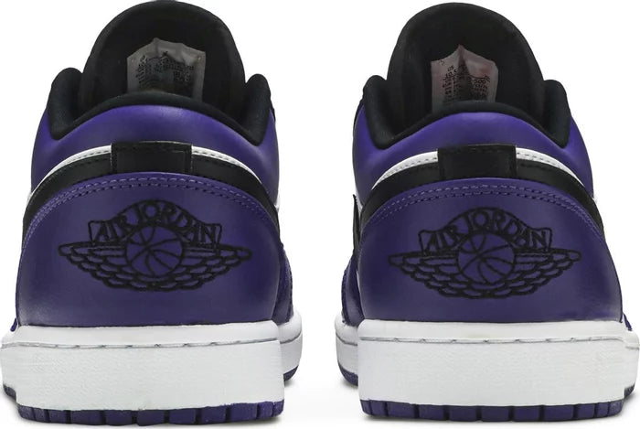 Jordan 1 Low Court Purple White