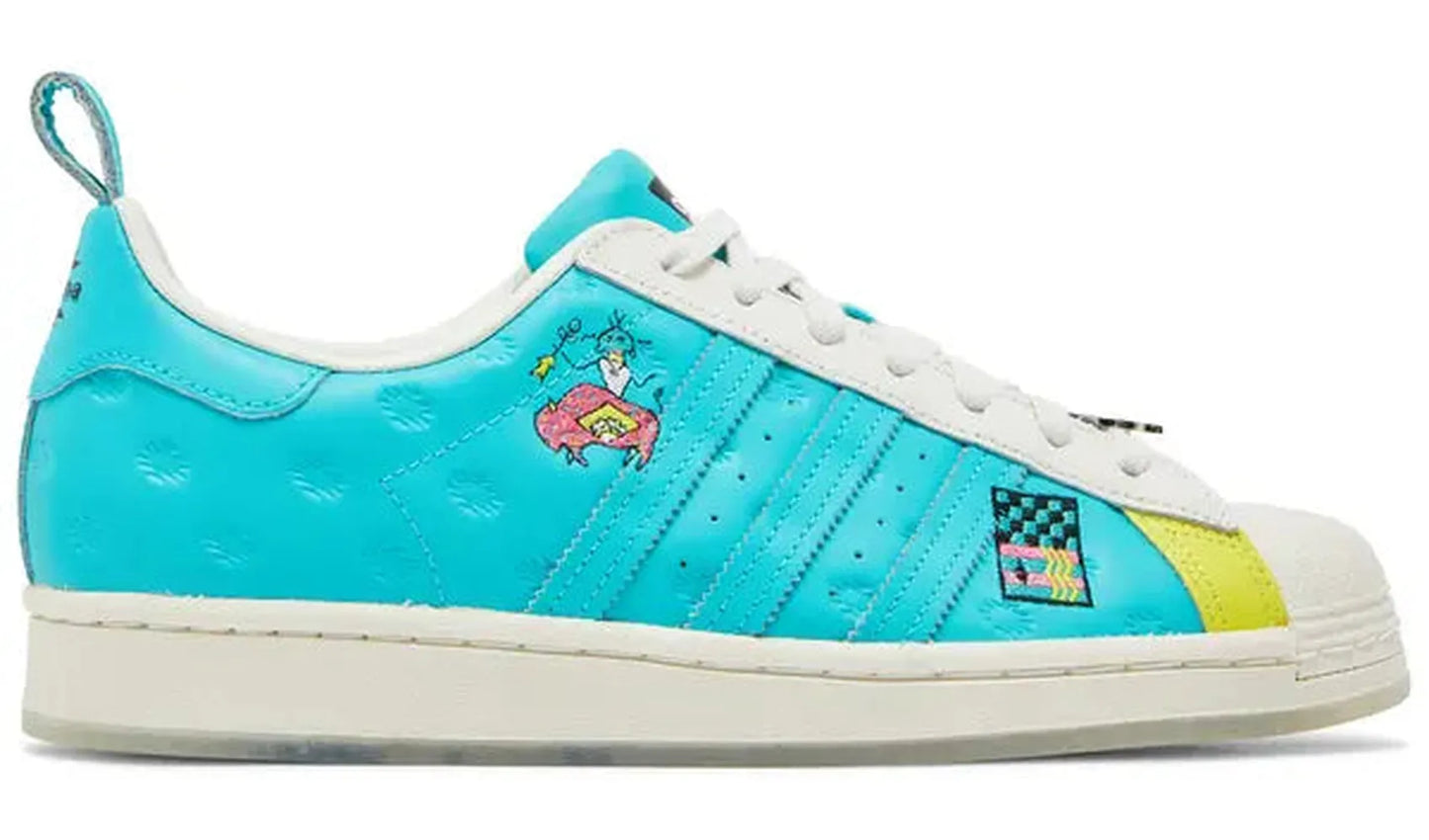 adidas Arizona Superstar Have an Iced Day Teal Yellow