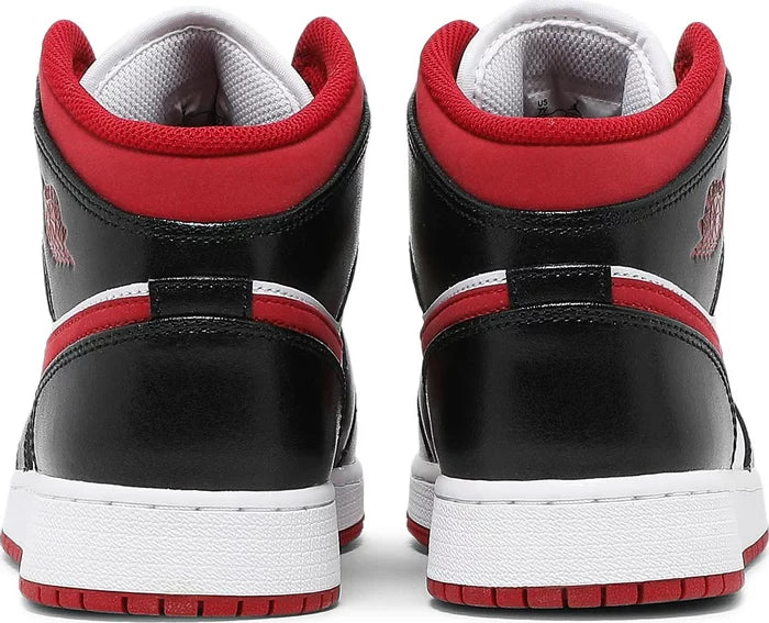 Jordan 1 Mid Gym Red Black White (GS)(US)