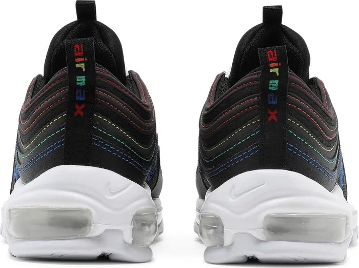 Air Max 97 Black Rainbow Stitching (W)