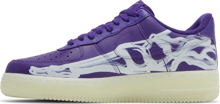 Air Force 1 Low '07 QS Purple Skeleton Halloween (2021)