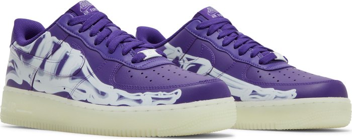 Air Force 1 Low '07 QS Purple Skeleton Halloween (2021)