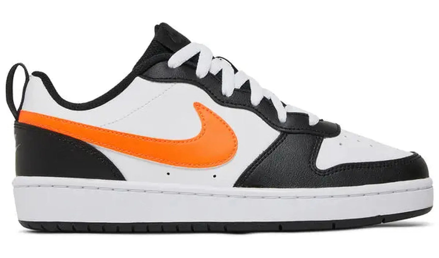 Nike Court Borough Low 2 White Black Orange (GS)