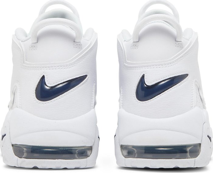 Air More Uptempo 96 White White Midnight Navy