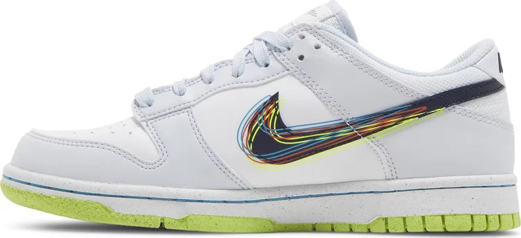 Nike Dunk Low 3D Swoosh Grey (GS)