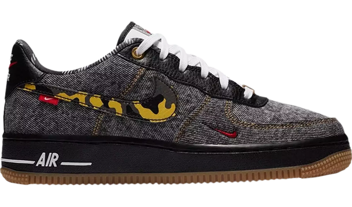 Nike Air Force 1 Low Remix Black (GS)(US)