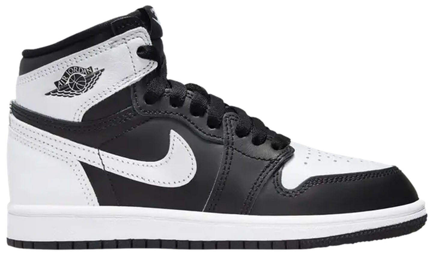 Jordan 1 Retro High OG Black White (PS)
