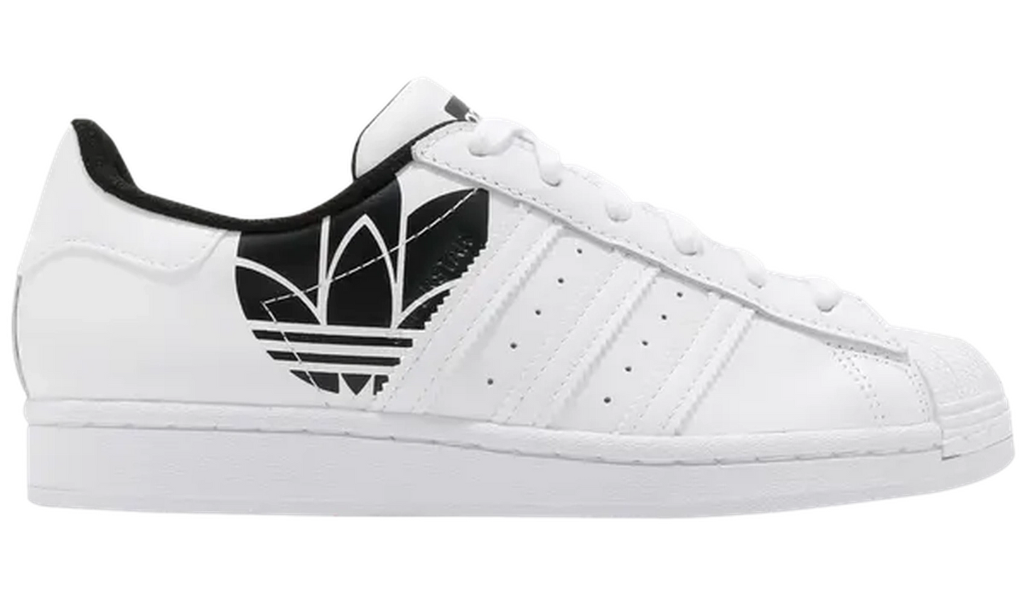adidas Superstar White Black Trefoil