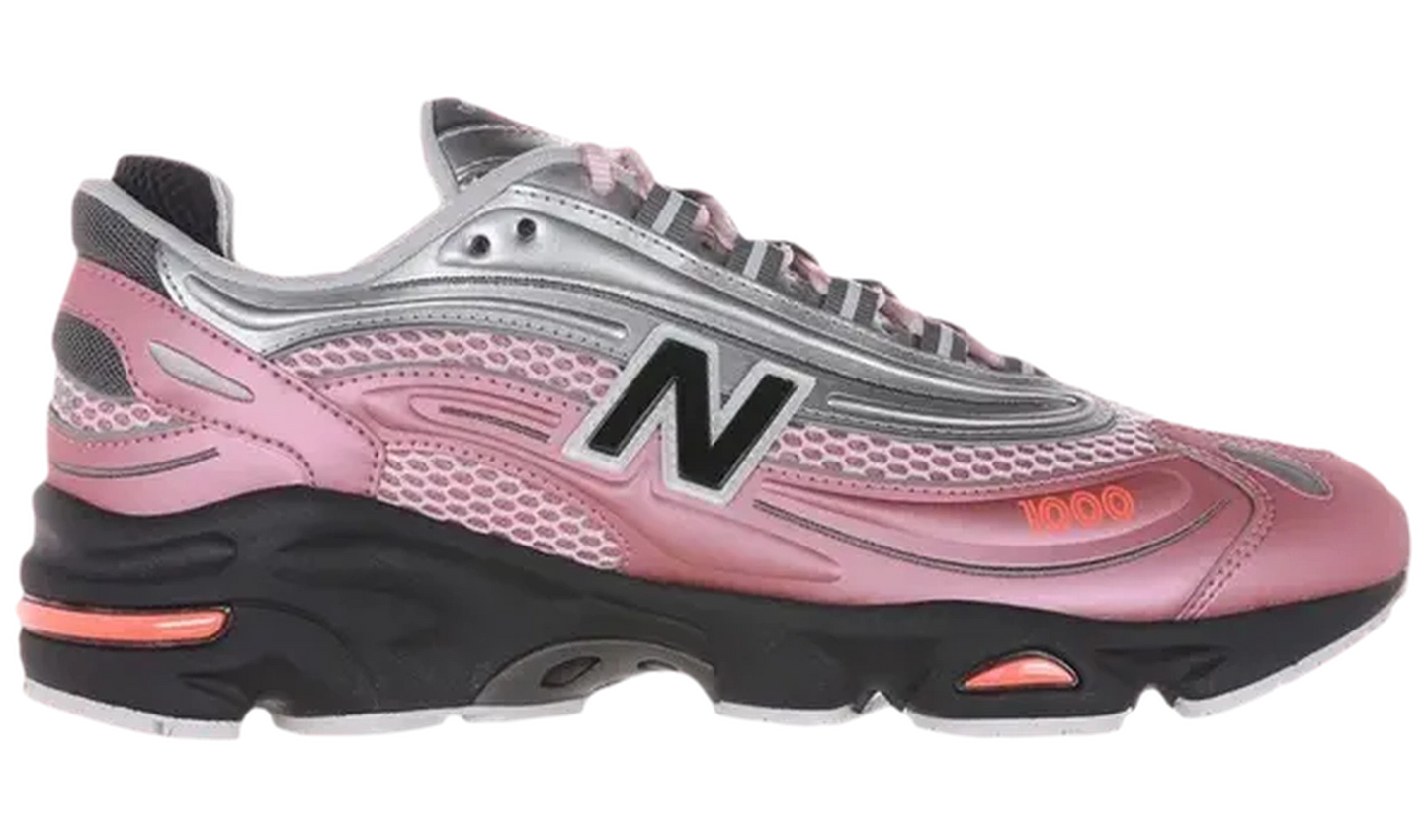 New Balance 1000 Pink Metallic Silver