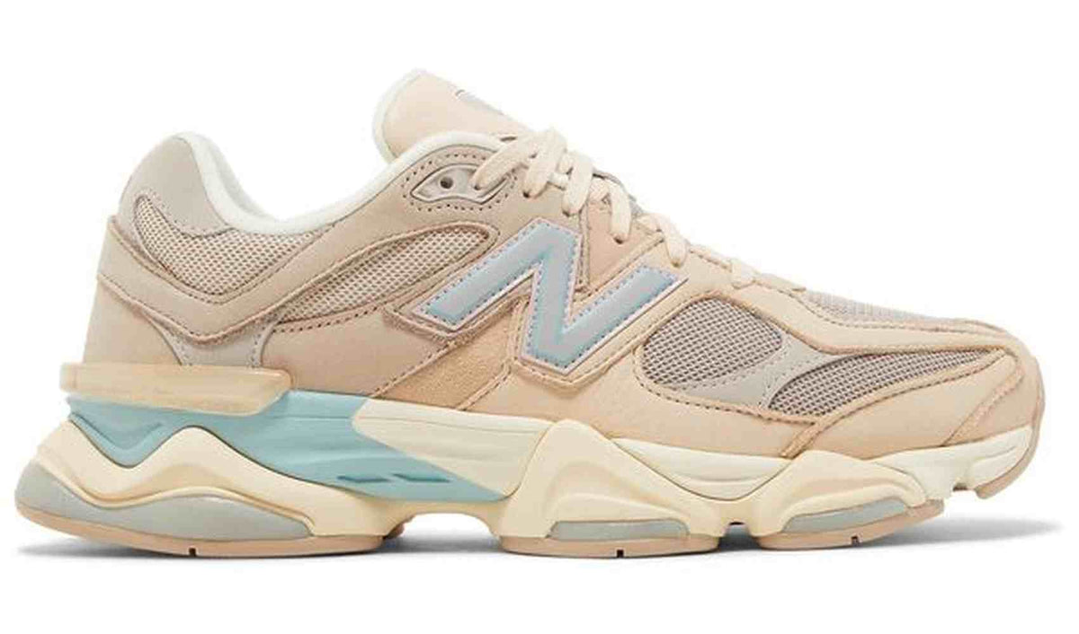New Balance 9060 Ivory Cream Pink Sand
