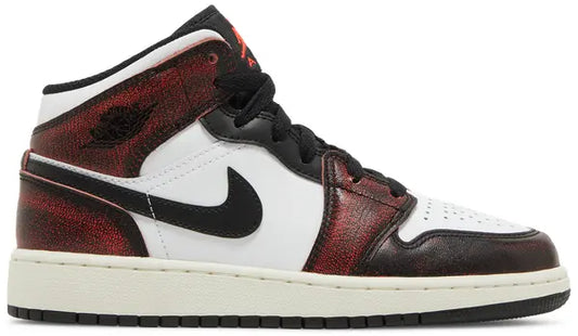 Jordan 1 Mid Wear-Away Chicago (GS)