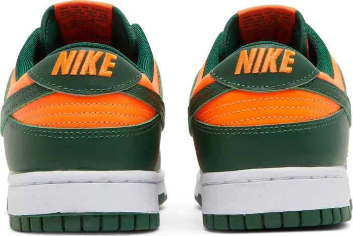 Nike Dunk Low Miami Hurricane