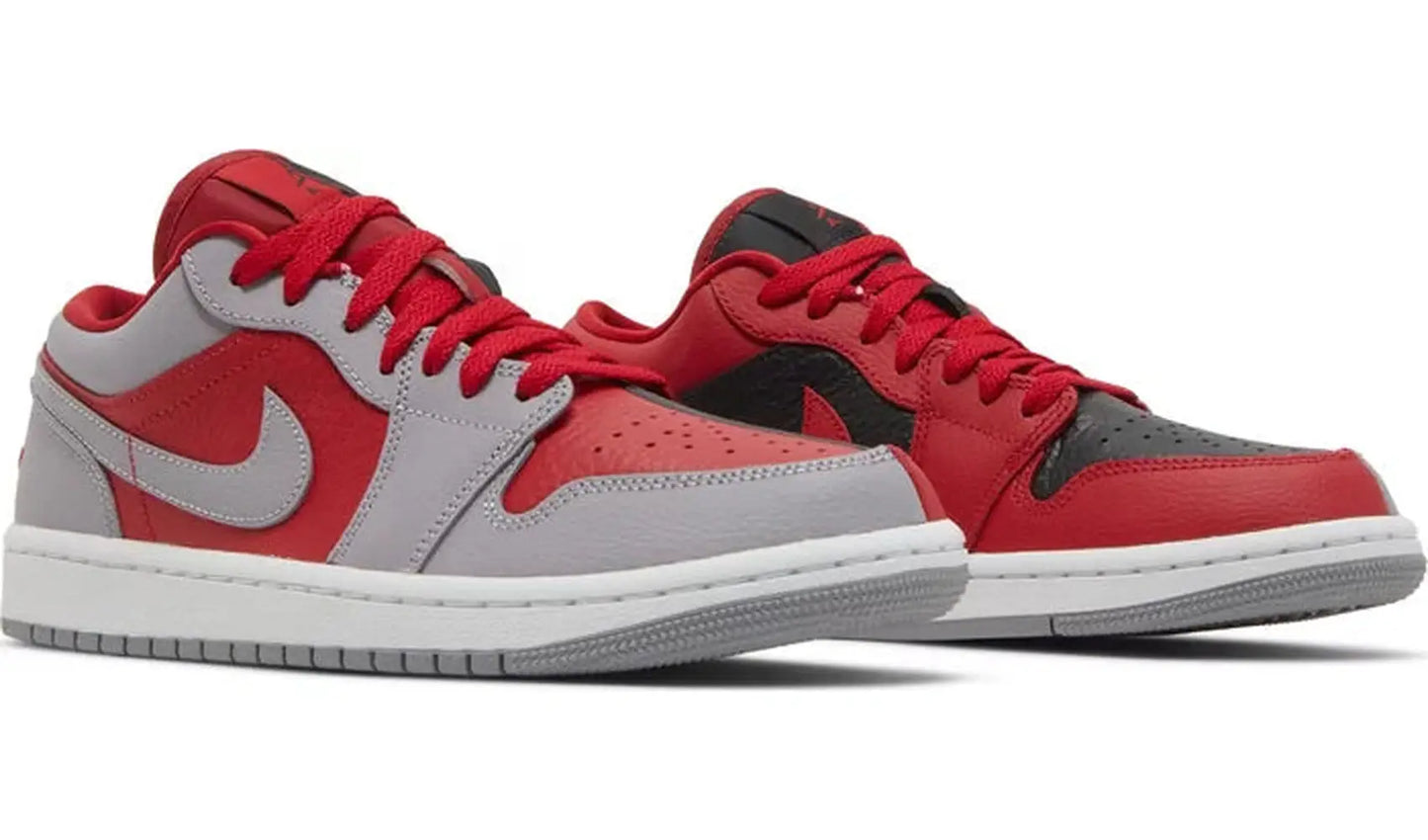 Jordan 1 Low Se Homage Split Gym Red Cement Grey(W)