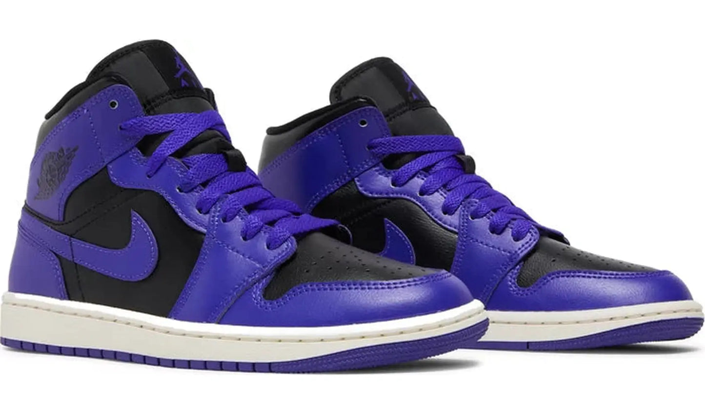 Jordan 1 Mid Purple Black (W)