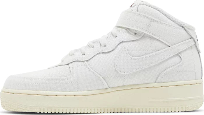 Air Force 1 Mid '07 Summit White Canvas (W)