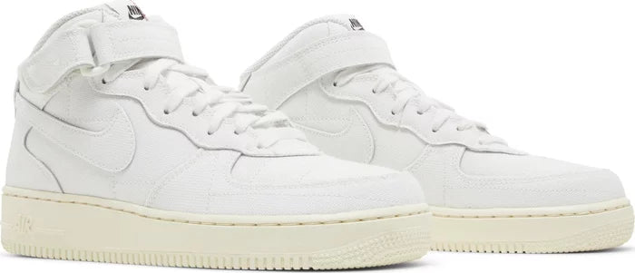 Air Force 1 Mid '07 Summit White Canvas (W)