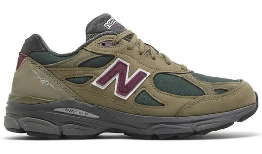 New Balance 990v3 MiUSA Teddy Santis Green Purple