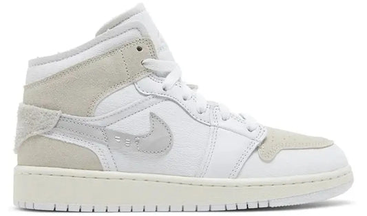 Jordan 1 Mid SE Craft Inside Out Tech Grey (GS)