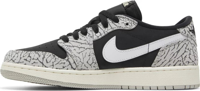 Jordan 1 Retro Low OG Black Cement(GS)