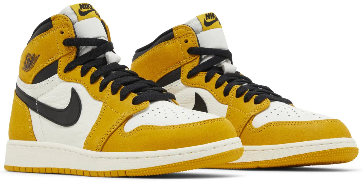 Jordan 1 Retro High OG Yellow Ochre (GS)