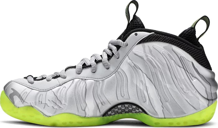 Nike Air Foamposite One Silver Volt Camo