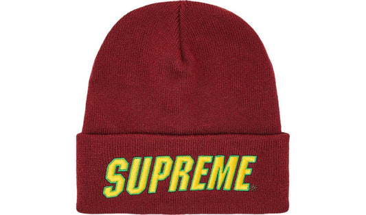 Supreme Slant Beanie Burgundy