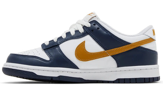 Nike Dunk Low Midnight Navy Wheat (GS)